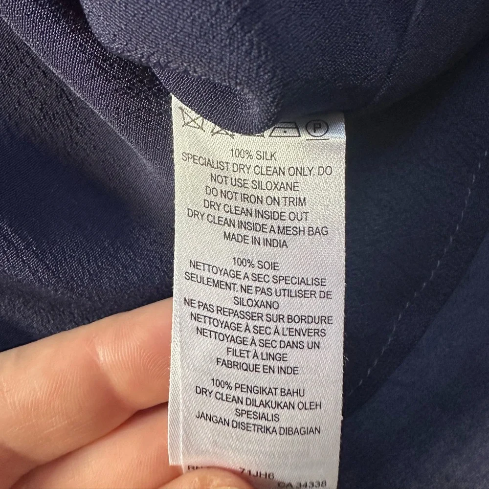 NWT French Connection Silk mini dress -Size 10 - Picture 9 of 11